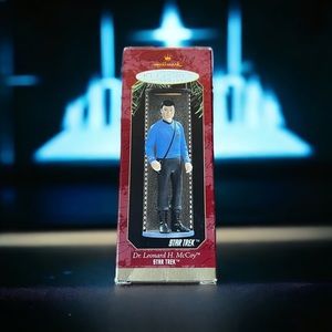 Hallmark Keepsake Christmas Ornament 1997  Dr. Leonard H. McCoy - Star Trek Rare